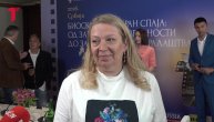 Elena Golovnina na okruglom stolu u hotelu "Moskva"