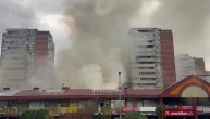 Požar izbio u TC Enjub