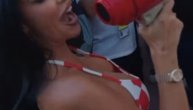 Ivana Knol vodi navijanje u Americi pred meč