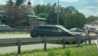 Sudar kod Gazele: Automobili slupani, srča svuda po putu, stvaraju se velike gužve