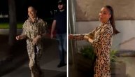 Ceca stigla na finale Zvezda Granda u papučama i leopard printu!