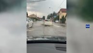 Ulice i vozila pod vodom Jako olujno nevreme pogodilo Kraljevo, potop na više lokacija