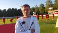 Saša Ilić posle pobede Partizana na pripremama protiv Aluminija