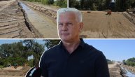 Nastavljaјu se radovi na rekonstrukciјi Savskog nasipa: Poјava podzemne vode ne utiče na stabilnost