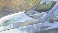 Izgoreo automobil u Mirijevu