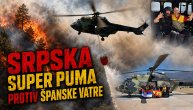 Srpska Super Puma protiv španske vatrene stihije: Kako izgleda gašenje požara iz ugla pilota