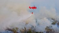 Ovako se gasi Deliblatska peščara iz vazhuha: Helikopteri Kamov. Super Puma i H145M protiv požara