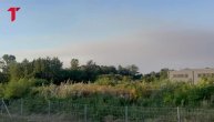 Dim u Deliblatskoj prscari nosen severozapadnim veteom  100 km do doline Velike Morave