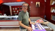 Slobodan Buleski, vlasnik zlatare u Ohridu o zastavi Crvene Zvezde sa cuvenog meca