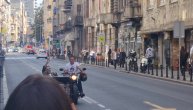 Prljavi Inspektor Blaža na motoru došao na promociju novog albuma