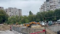 Snimak obrušenog gradilišta