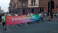 Završena Beograd Prajd šetnja, kolona se vratila u Manjež