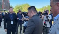 Predsednik Slobodne Crne Gore Vladislav Dajković na sahrani Mladića